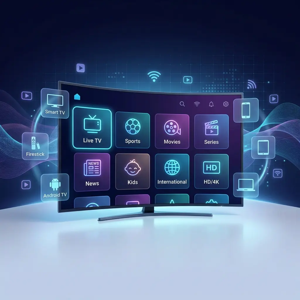 IPTV channel categories