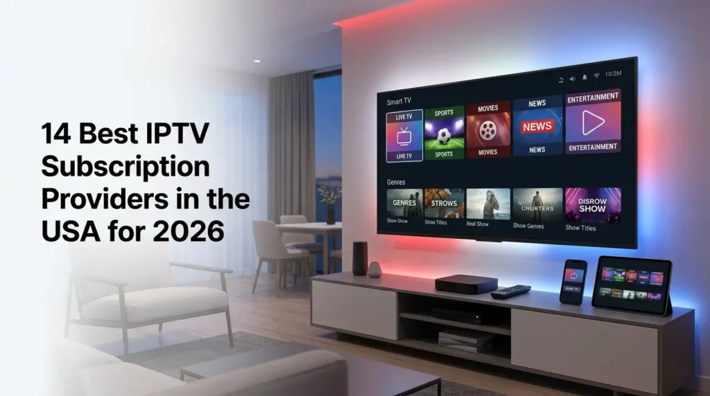 14 Best IPTV Subscription Providers in the USA for 2026