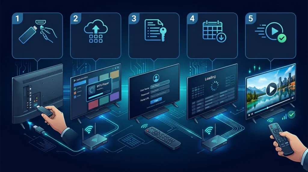 17 Best UK IPTV Service Providers in 2026: Compared and Ranked 3 How to set up IPTV on Firestick, Smart TV and Android TV