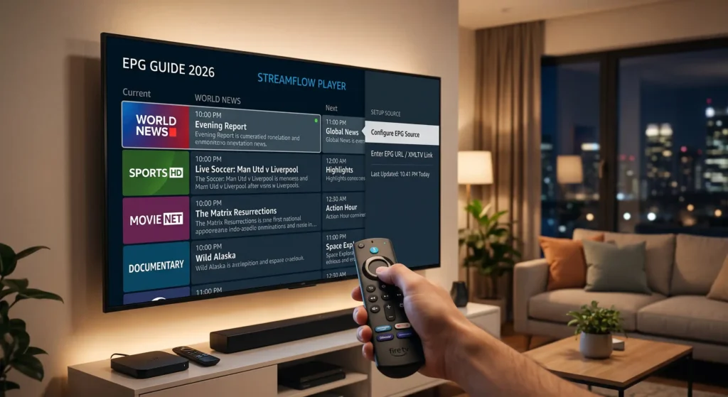 The Ultimate IPTV EPG Guide: Effortless Fire TV Setup (2026)
