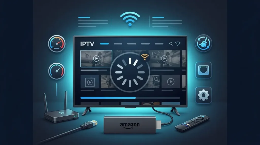 IPTV Buffering on Firestick: 12 Proven Fixes for Better Streaming 1 IPTV buffering on Firestick