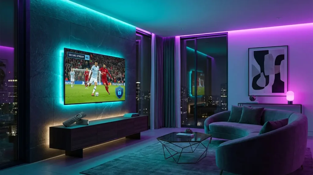 Using the best VPN for IPTV on Firestick to secure your home theater network.