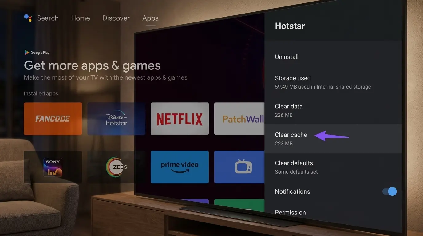 How to Clear IPTV App Cache and Storage on Android TV for Faster Streaming: An Essential Guide 2 Wsf dyal sora
