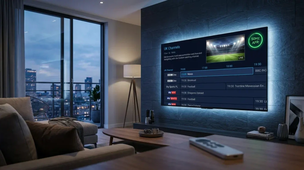 Best British IPTV Guide 2026: Complete 50fps Setup & EPG Fix